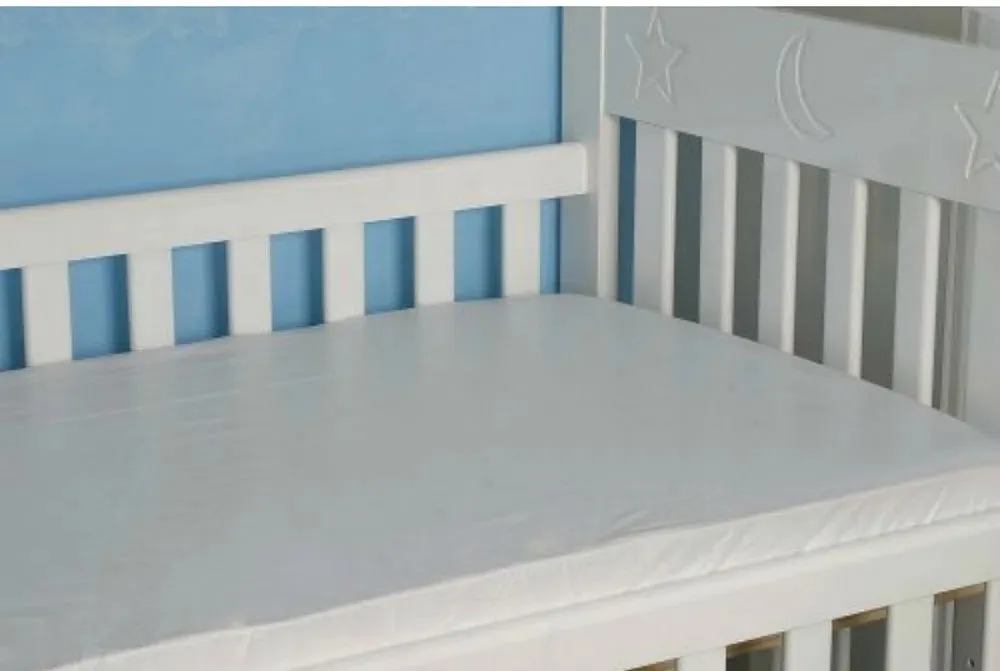 Protetor de Colchao Berco Impermeavel Protec Edromonia — Protetor Berço Impermeável - Branco