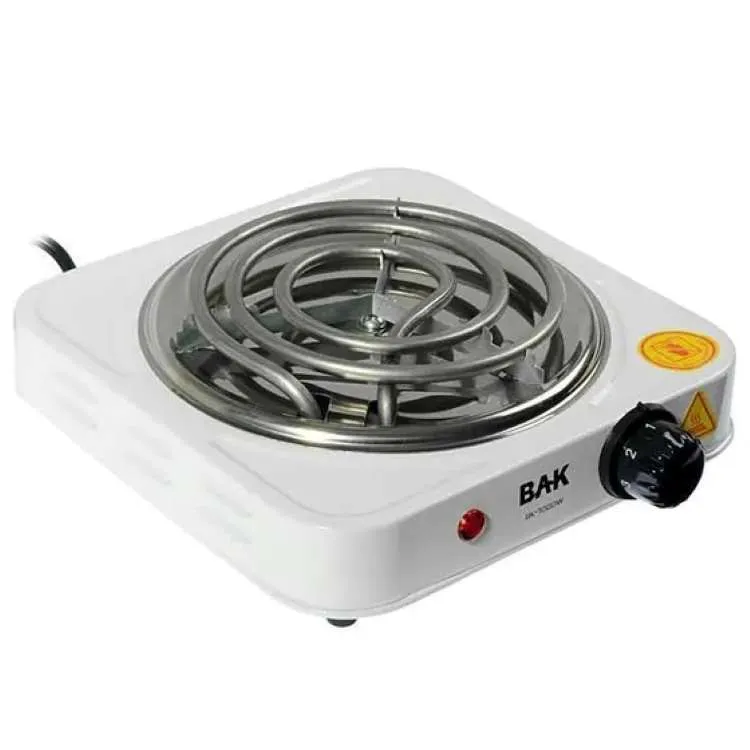 Fogareiro Eletrico Bak 1 Boca 127v 1000W Cores Sortidas Bak — Fogareio Elétrico 1B - Cores Sortidas