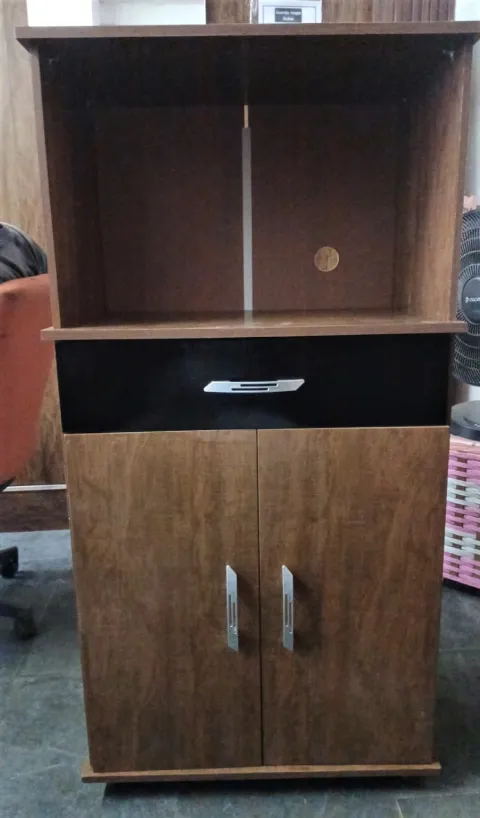 Balcao Copa.Coz Micro,Ondas 2P1G Demolicao.Preto AS Moveis
