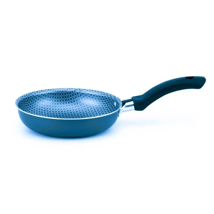 Frigideira Colore Ovo Antiaderente 14cm Azul Alegrete — Frigideira Colore Ovo 14cm - Azul