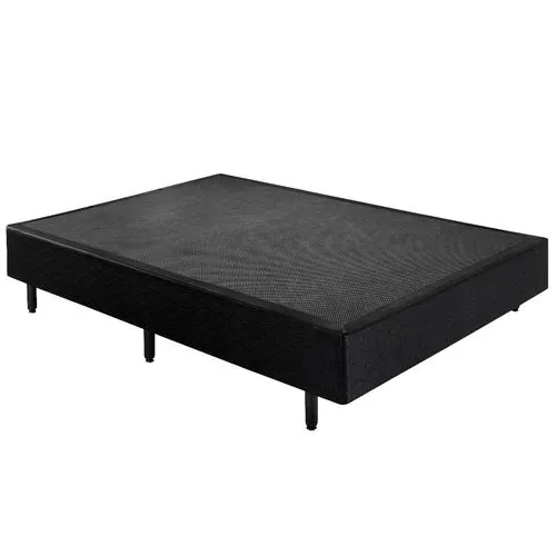 Base Viuva 128188x40 Linhao Preto SR Movelaria — Base Viúva 128x188x40 - Corino Preto