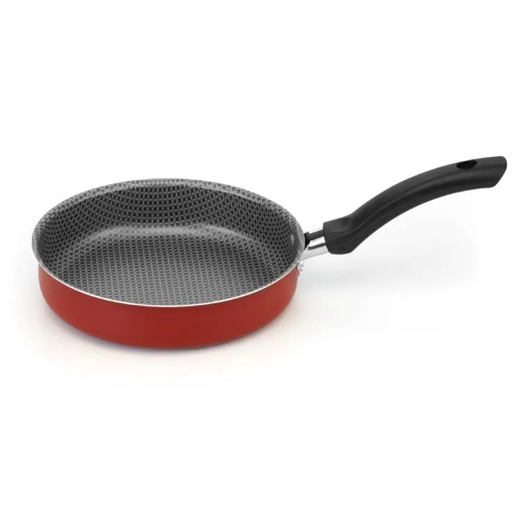 Frigideira Enjoy Reta 24cm Antiaderente Vermelho Alegrete — Frigideira Enjoy Reta 24cm - Vermelho