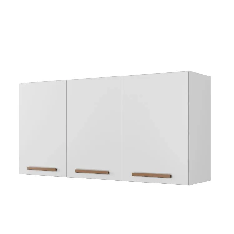 Armario Aereo Onix 104 3P Branco Arte Moveis — Aéreo Ônix 104 3P - Branco