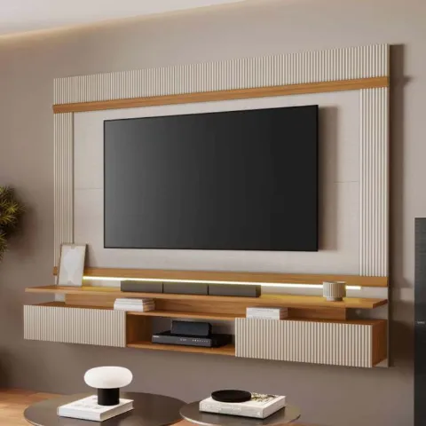 Painel NT 1370 213 Off White Tx.Freijo Trend Notavel