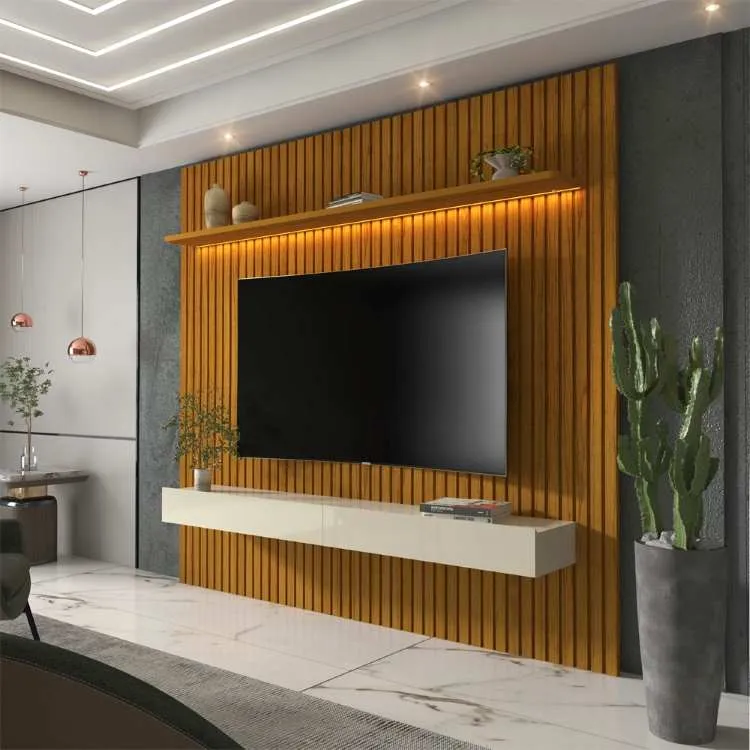 Home Nobre Ripado 185 com LED Naturale.Off White Gelius — Home Nobre Rip 185 - Naturale/Off White