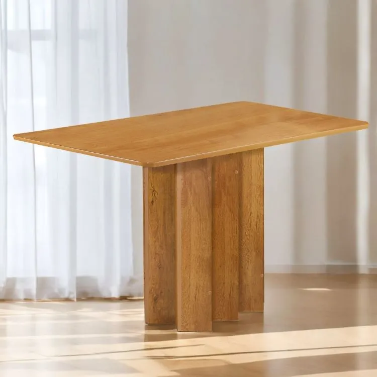 Mesa Recife 160x80 Tampo Londres Canto Copo sem Vidro Cel Moveis — Cinamomo