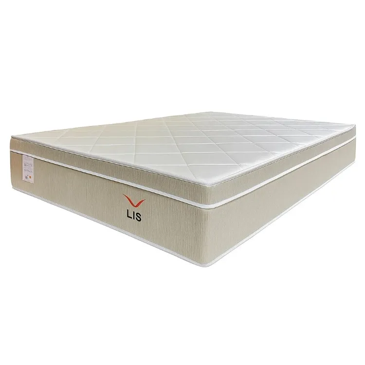 Colchao Casal Smart Lis Molas Bege Ensacadas 138x188x25 Plumatex — Colchão Casal Lis PKT 138x188x26