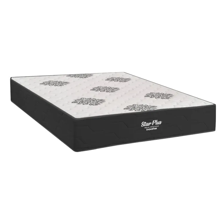 Colchao Casal Star Plus Molas Pocket 138x188x25 InovaFlex — Colchão Queen Star Plus 158x198x25