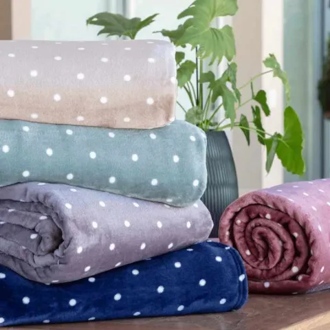 Cobertor Queen Flannel Poa 220x240 Sortidos Corttex