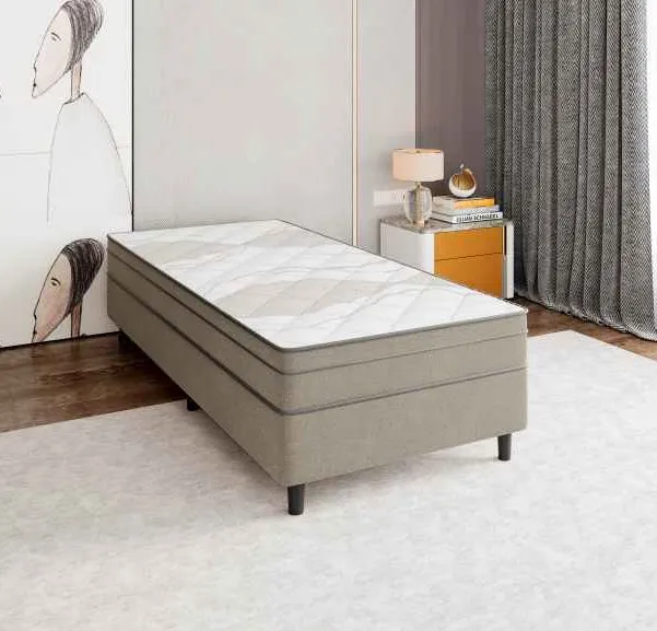 Conjunto Colchao Solteirao King + Base Solteirao King Ipanema 108x198x53 Portobel — 108x198x53