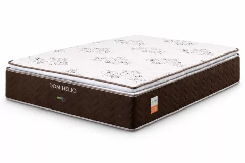 Colchao Casal Dom Helio Molas Ensacadas 138x188x32 EcoTec