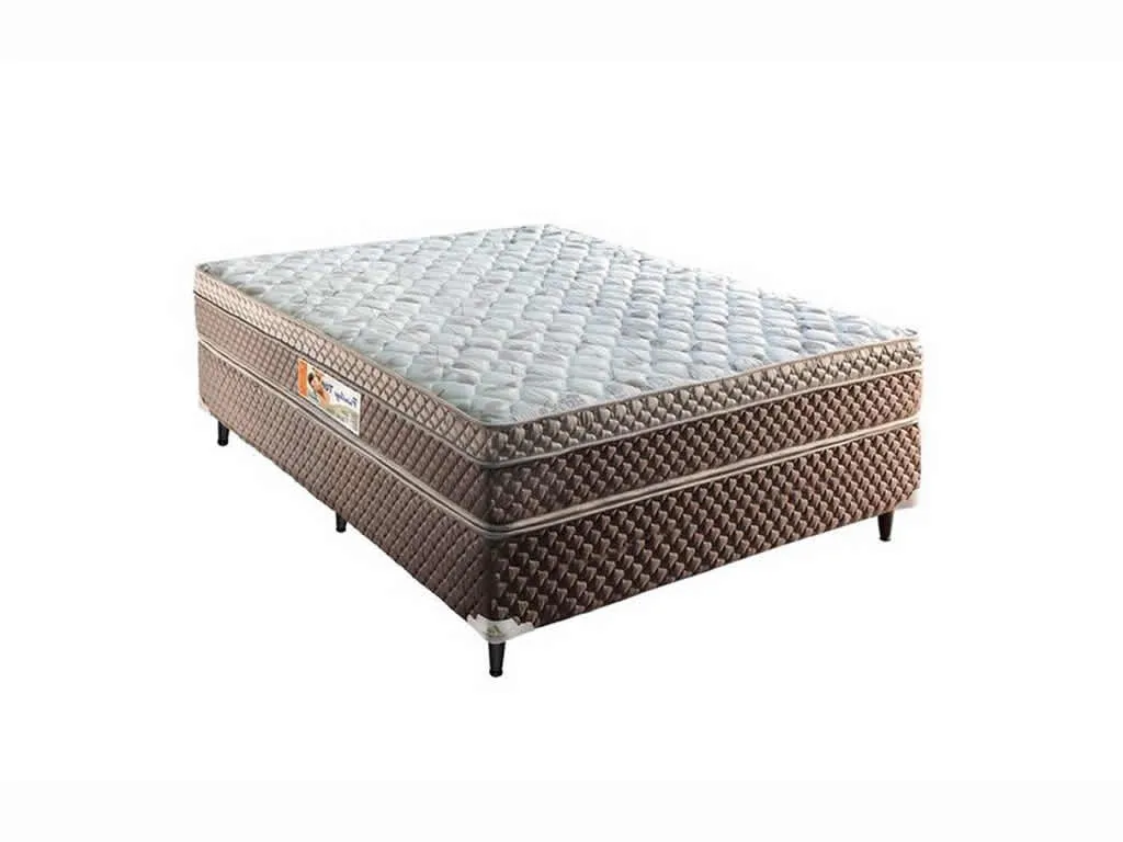 Colchobox Casal RondoComfort Light 138x188X48 Rondomoveis — RondoComfort Solteiro - Marrom/Bege