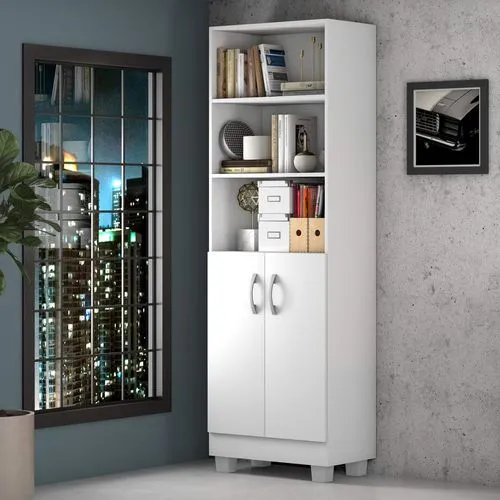 Livreiro Office Iara JCM — Branco