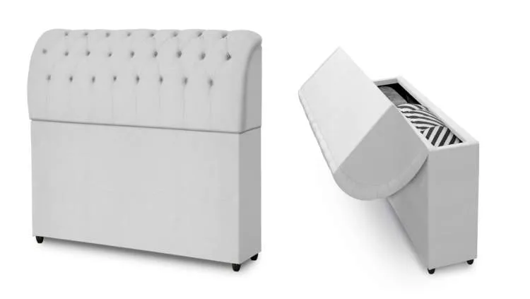Cabeceira King Comodino Premium Bonan