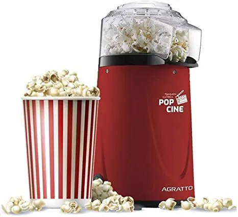 Pipoqueira Pop Cine com Dosador PP01 127V Agratto — Vermelho