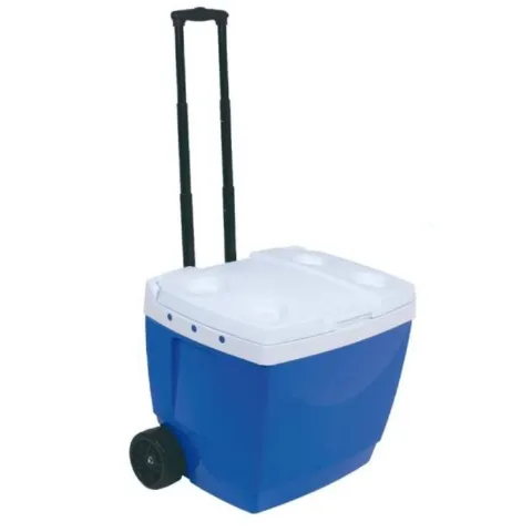 Caixa Termica 42L com Alca Retratil Azul Metalurgica Mor